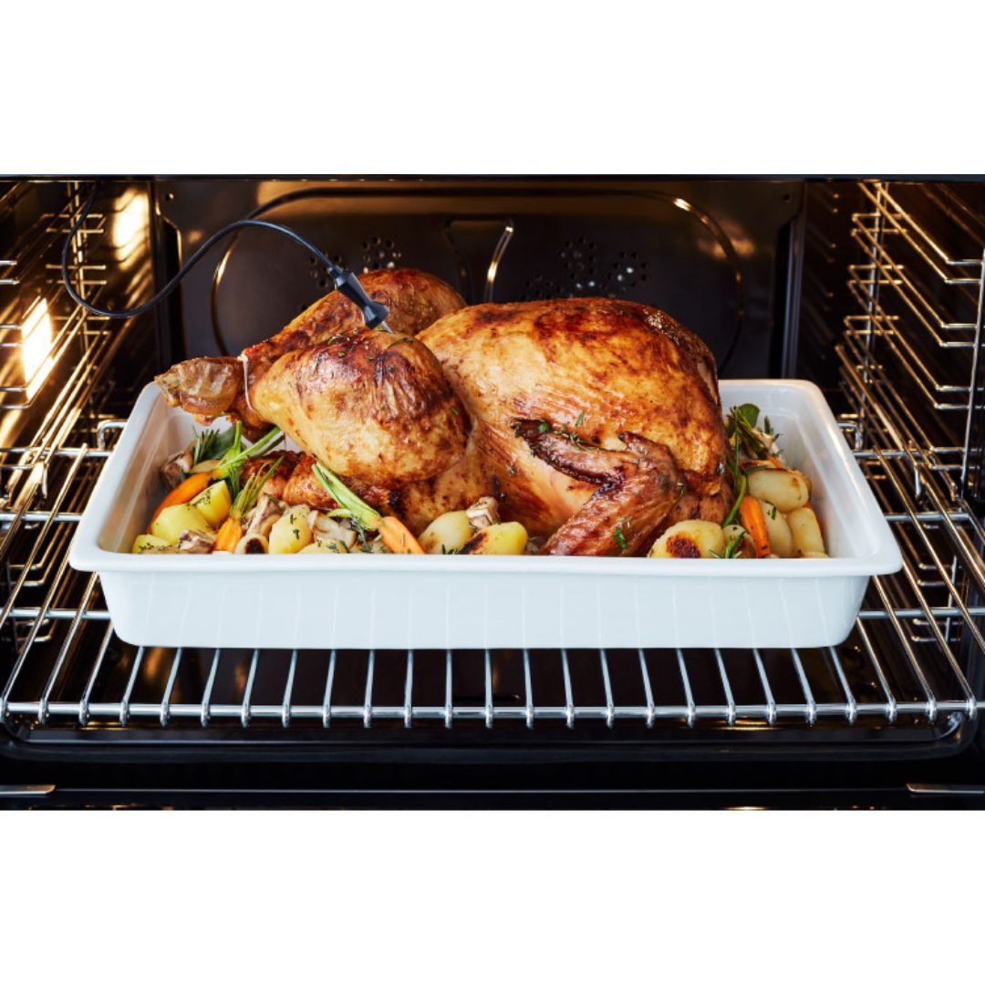 F.LLI BERTAZZONI MPL96L1EXC Cucina 6 Fuochi con Forno Elettrico Acciaio Inox cm. 90 × 60