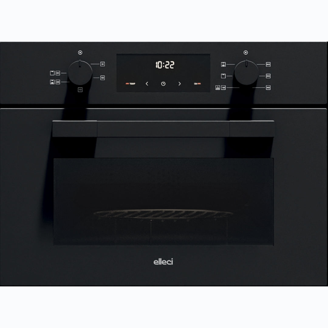 ELLECI SIPARIO FVVS451BK Forno Vapore Grill Classe A++ 34 L Nero Opaco cm. 60 x 45