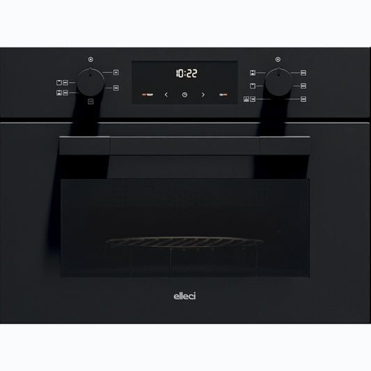 ELLECI SIPARIO FVVS451BK Forno Vapore Grill Classe A++ 34 L Nero Opaco cm. 60 x 45