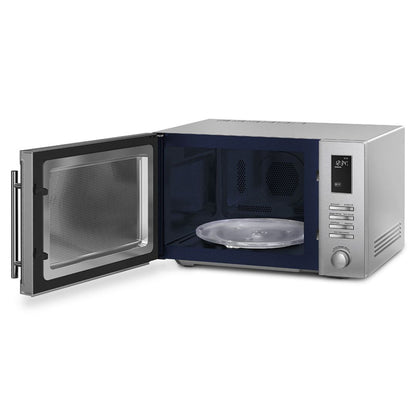 SMEG MOE25X Forno Microonde 25 L Acciaio Inox Antimpronta Grill 6 Funzioni mm. 513 x 432 x 304