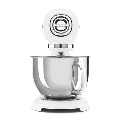 SMEG SMF03WHEU Impastatrice Planetaria 10 Velocità 800W Bianco 4,8 L 3 Fruste