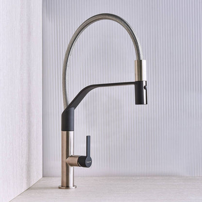FOSTER MILANELLO 8425100 Miscelatore Monocomando Canna Girevole e Doccetta Estraibile