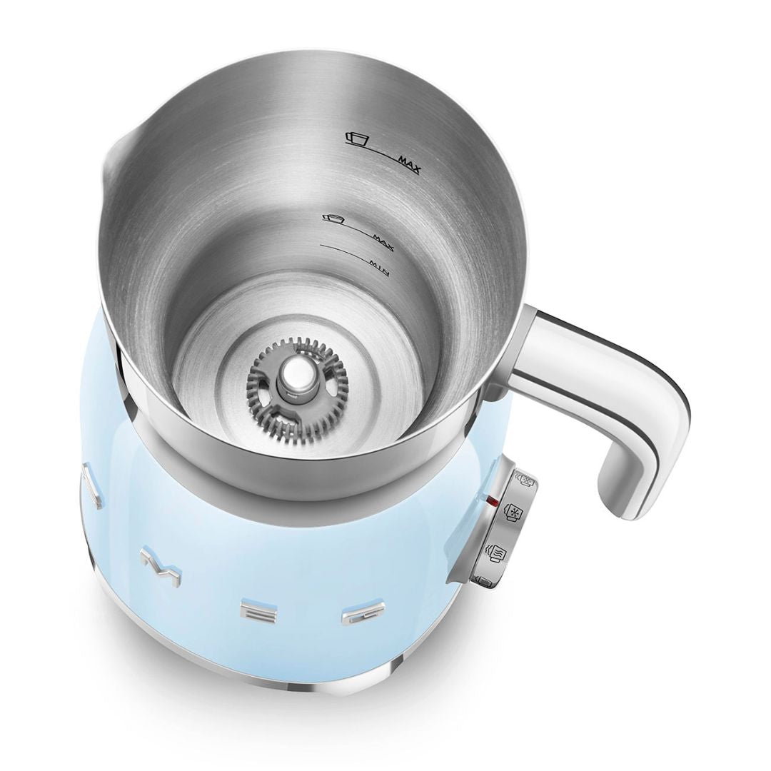 SMEG MFF11PBEU Montalatte Multifunzione Induzione 6 Programmi 500W Azzurro