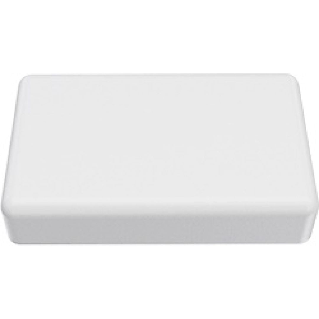 ELLECI FOX 200 LGF20068 Lavello da Incasso 1 Vasca Sopratop Bianco Granitek mm. 584 x 504