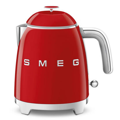 SMEG KLF05RDEU Bollitore Elettrico Rosso Mini 0,8 L Estetica 50’s Style