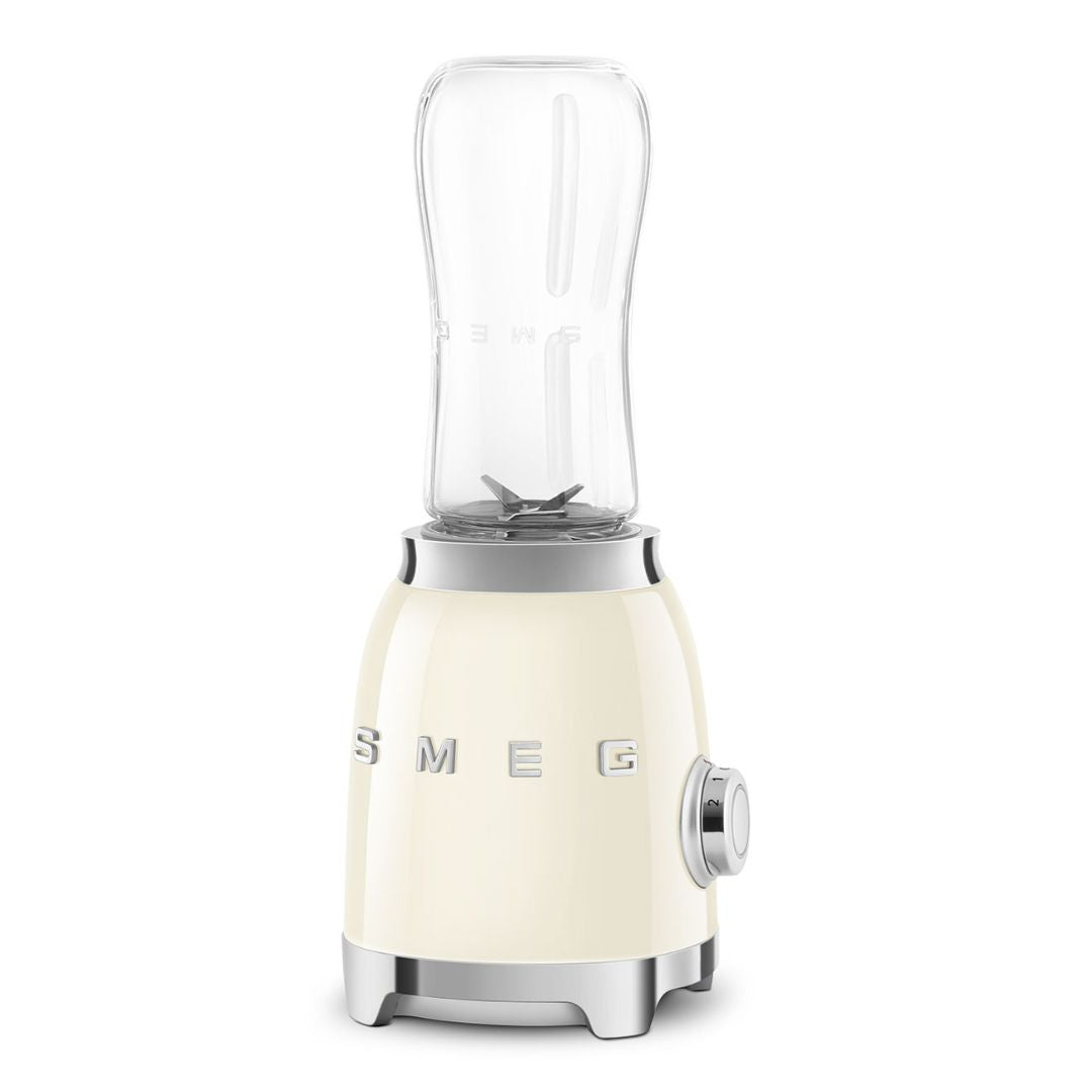 SMEG PBF01CREU Frullatore Multifunzione da Tavola 300W 50' Style 2 Velocità Crema