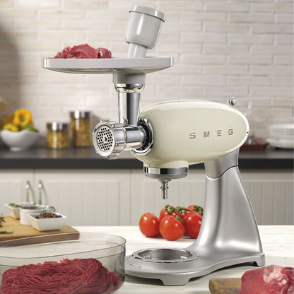 SMEGSMMG01 Tritatutto per Impastatrice in Alluminio 3 Trafile a Dischi