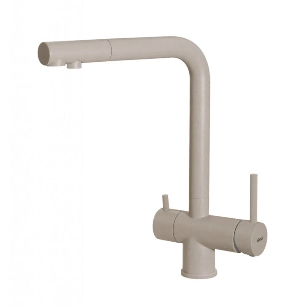 Elleci Tourmline Plus MGKTOP51 Rubinetto Filtrante 3 Vie Multigetto con Doccetta
