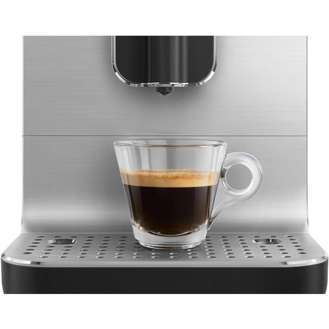 SMEG BCC11BLMEU Macchina Caffè Automatica Espresso Nero Macina Caffè Integrato