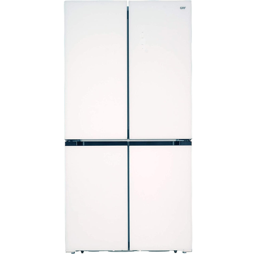 GRF CA91831WG Frigorifero Americano Vetro Bianco 564 L Total No Frost cm 90