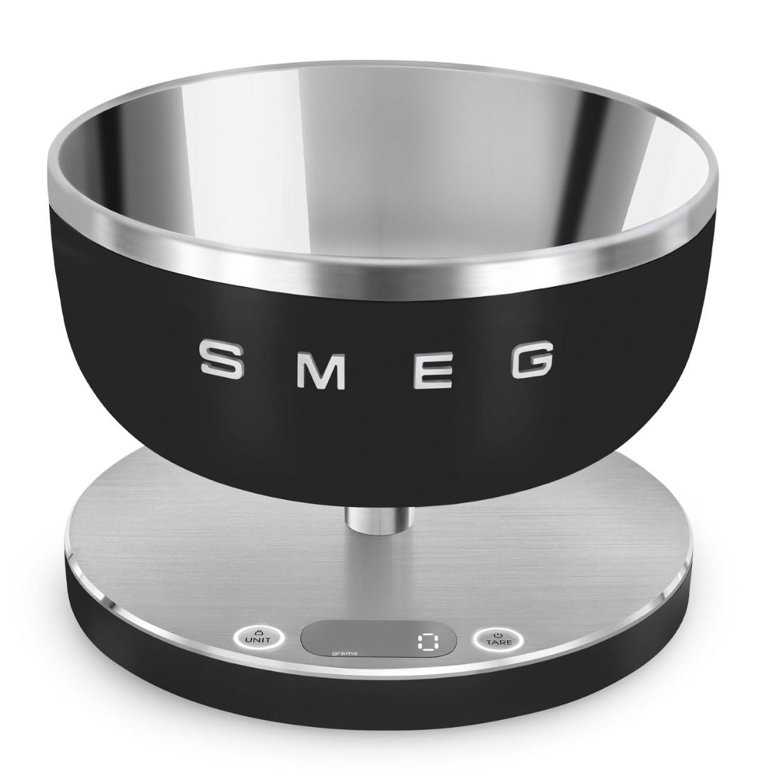 SMEG KSC01BLMWW Bilancia Cucina Digitale Nera 5 Kg 1,8 lt