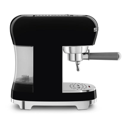 SMEG ECF02BLEU Macchina Da Caffè Espresso Manuale 50's Style 1350W Nero