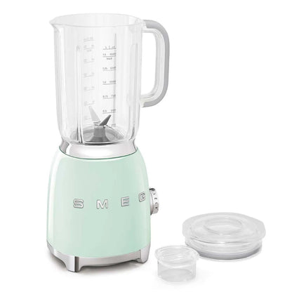 Smeg BLF01PGEU Frullatore da Tavolo 1,5Lt. 4 Velocità 800W Verde Antiscivolo