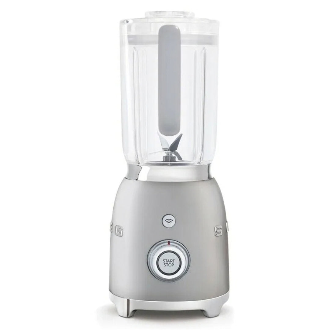 SMEG BLF01SVEU Frullatore da Tavolo 50’s Style Silver 800W 1,5 Lt. 4 Velocità
