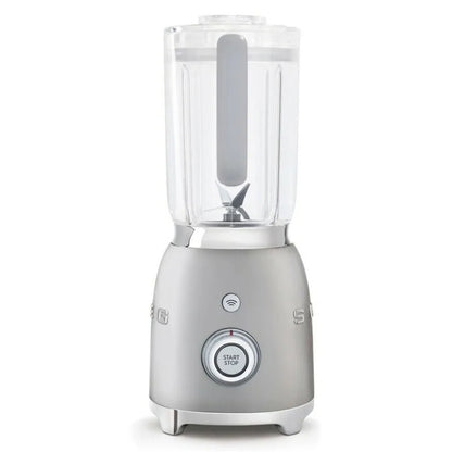 SMEG BLF01SVEU Frullatore da Tavolo 50’s Style Silver 800W 1,5 Lt. 4 Velocità