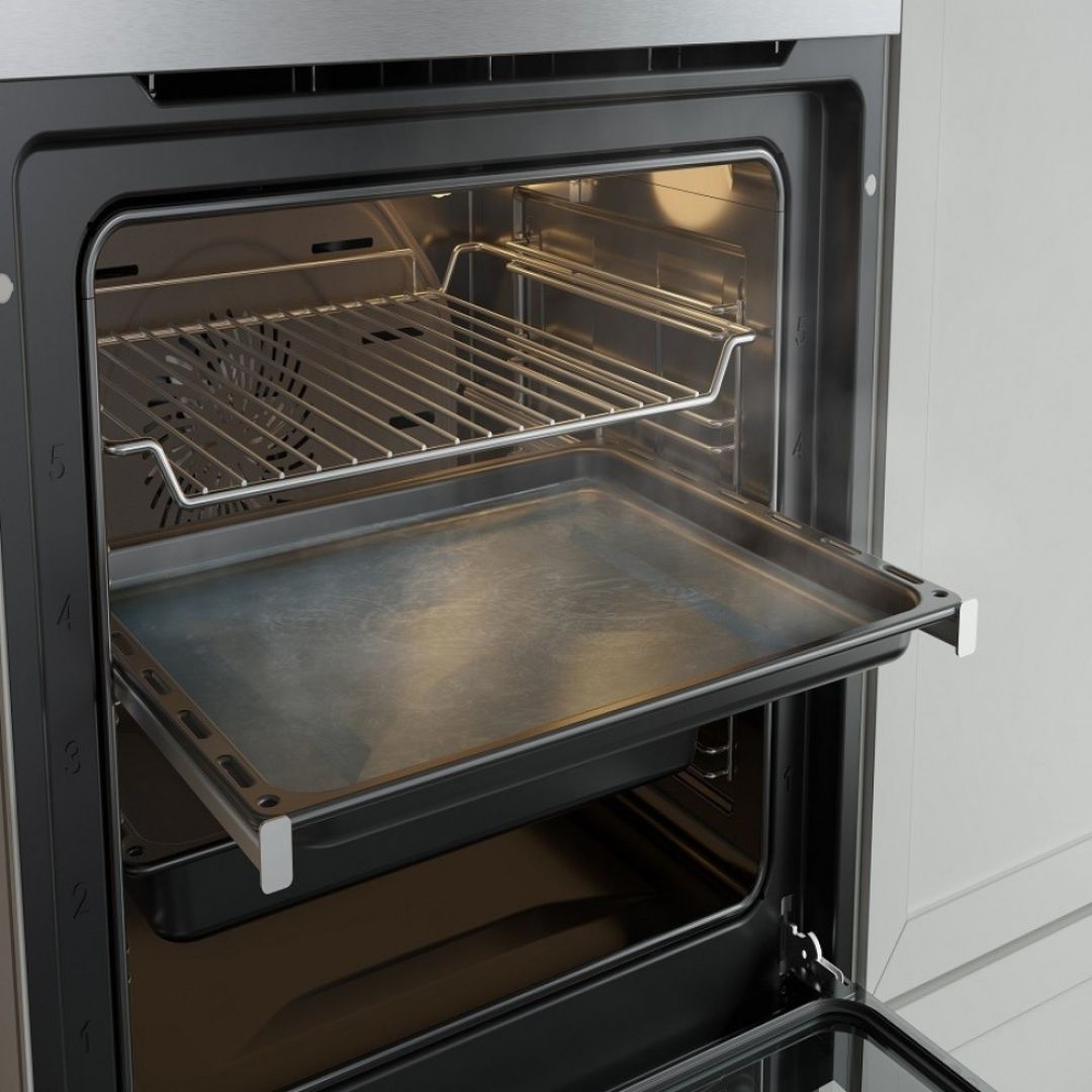 Silverline 6502.6.733.04 Forno Elettrico Ventilato 72 Lt Classe A Nero cm. 60 x 60