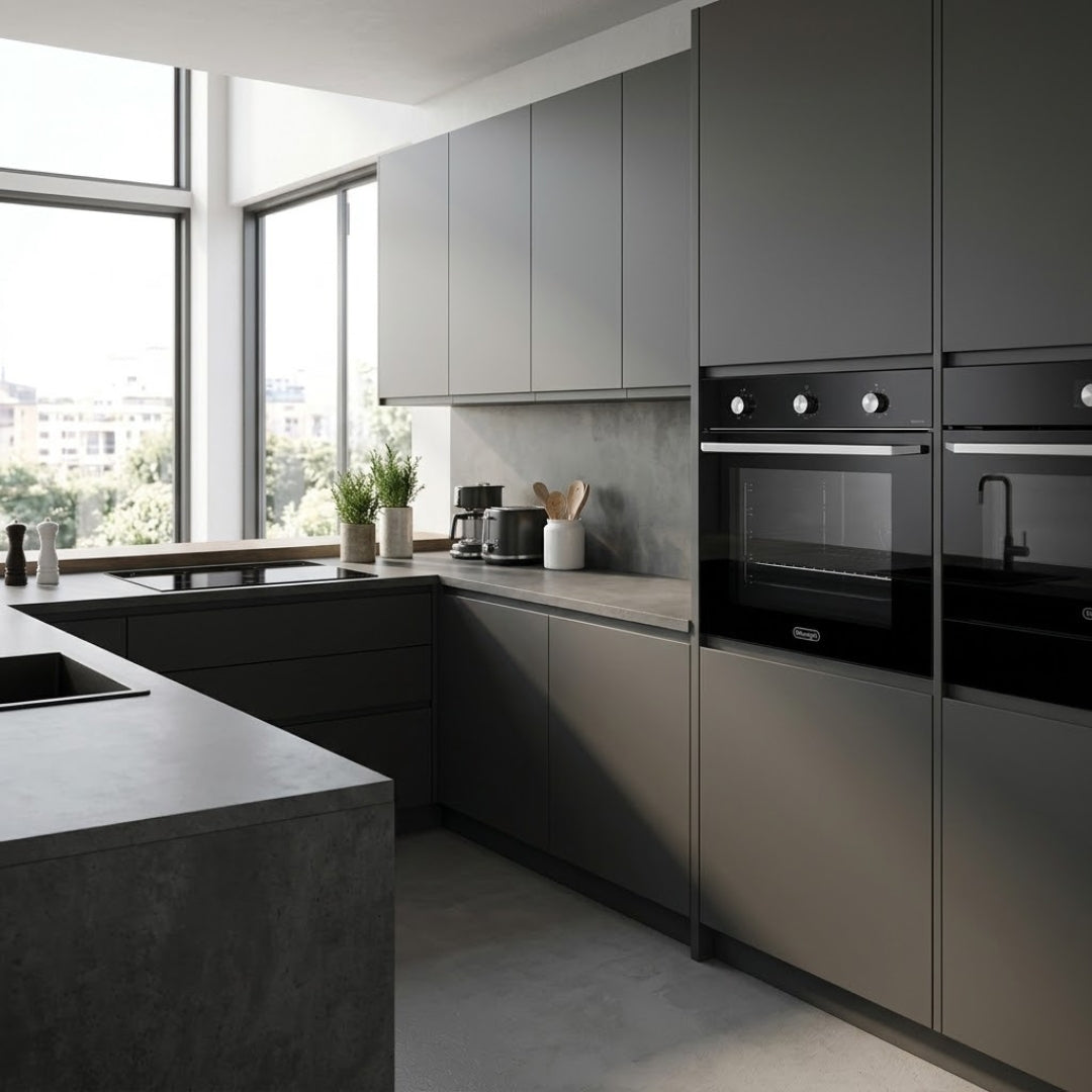 DE LONGHI NSM75NPPP Forno Elettrico Ventilato Incasso Nero 90Lt 75 cm Classe A