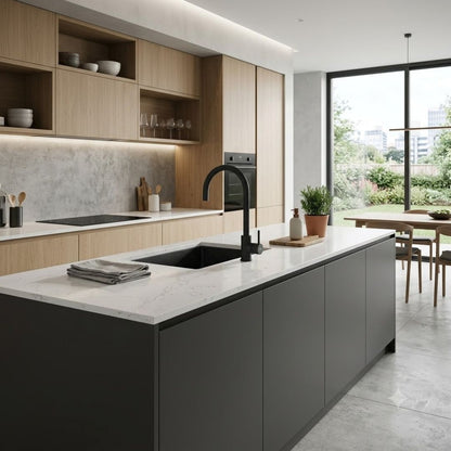 ELLECI MGKCLO59 Rubinetto Cucina Miscelatore Monocomando Lavello Antracite G59