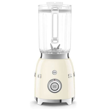 SMEG BLF03CREU Frullatore da Tavolo 1,5 L Panna 4 Velocità Tritaghiaccio 800W