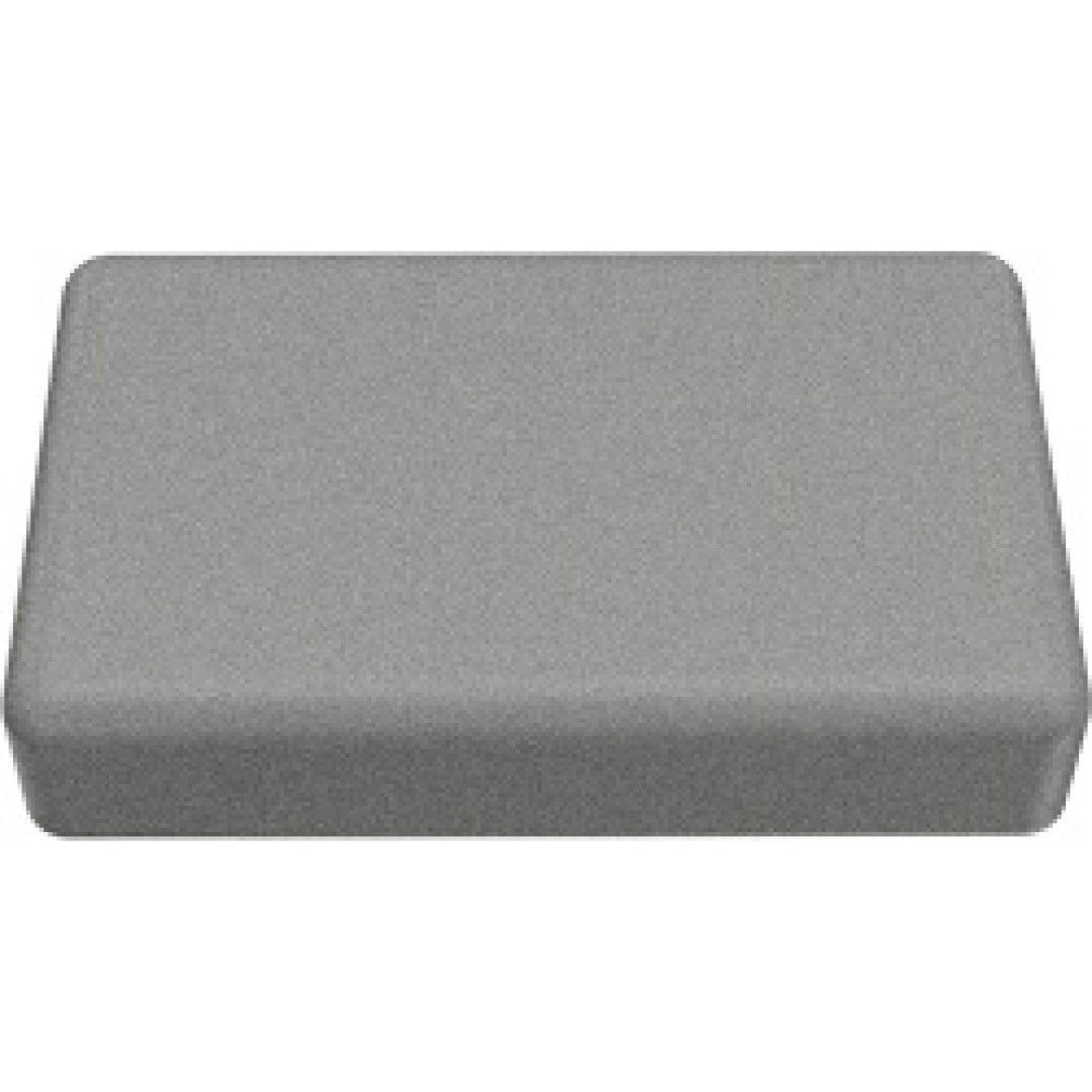 Elleci Ego 480 LGE48048 Lavello 1 Vasca con Gocciolatoio Reversibile Sopratop Granitek Cemento 48 cm. 100 x 50