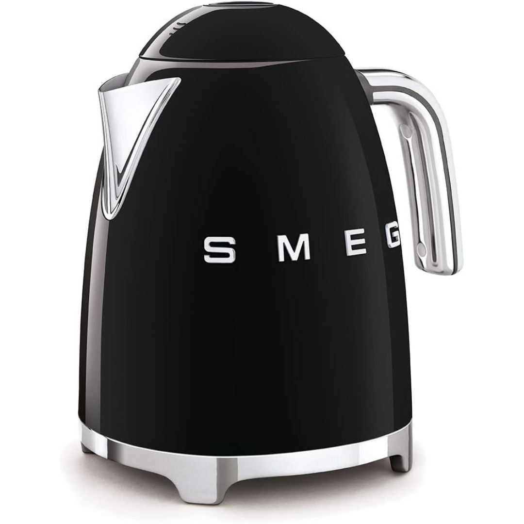 SMEG ESTETICA KLF03BLEU 1,7L Bollitore Elettrico Nero Anni '50 Soft Opening