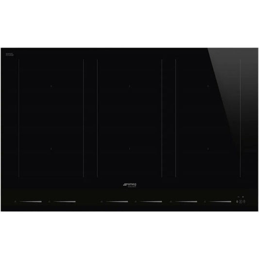 SMEG SIM1864D Piano Cottura a Induzione Dolce Stil Novo Nero Flexi Zone 6 Zone cm. 80 x 51