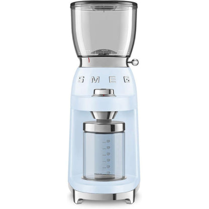 SMEG CGF01PBEU Macinacaffè 6 Funzioni Macinatura Regolabile Azzurro 150 W