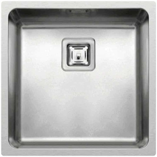 ELLECI LIW400SACMU W-SQUARE 400 Lavello 1 Vasca Acciaio Inox Satinato cm. 44 x 44