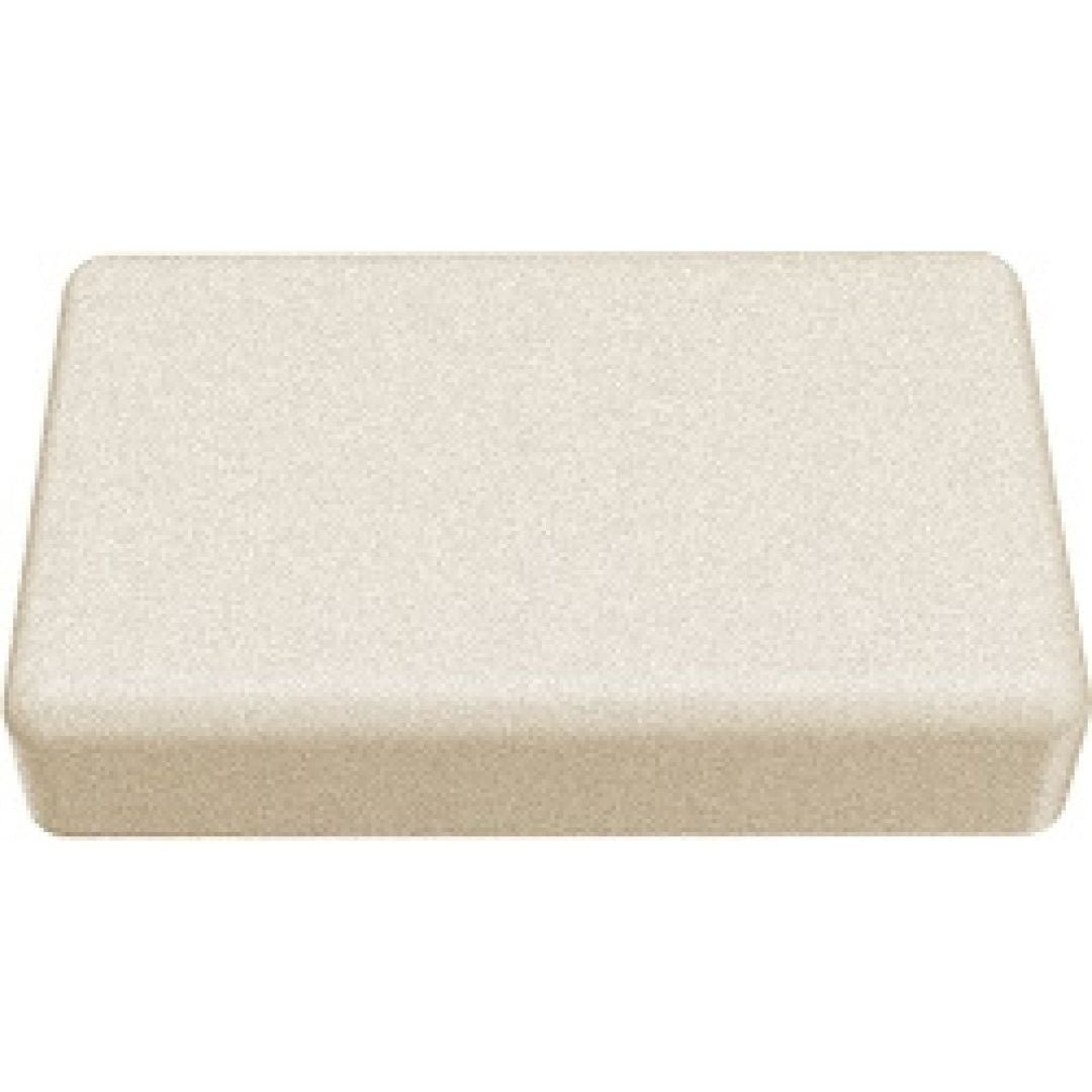 ELLECI MASTER 500 LGM50062 Lavello 2 Vasche Gocciolatoio Reversibile Granitek Bianco cm. 116 x 50