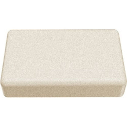ELLECI MASTER 500 LGM50062 Lavello 2 Vasche Gocciolatoio Reversibile Granitek Bianco cm. 116 x 50