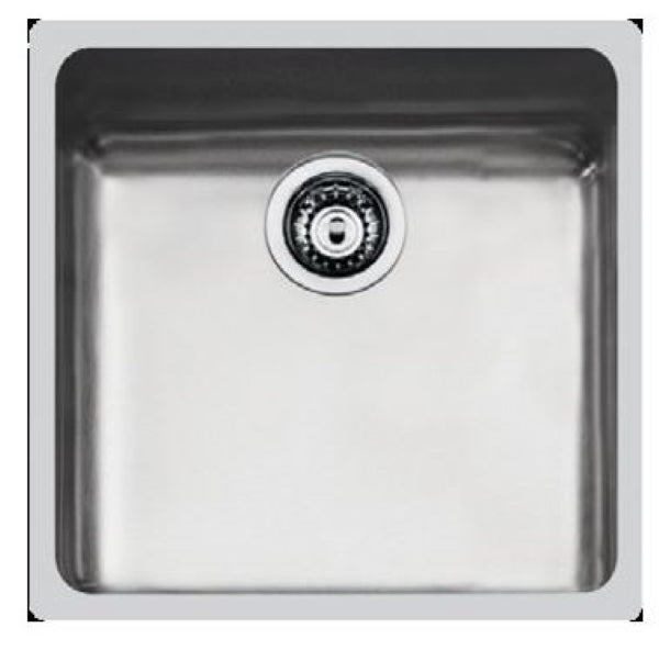 FOSTER KF-R25 3263850 Lavello Vasca Grande Acciaio Inox Spazzolato Sottotop cm. 49 x 44