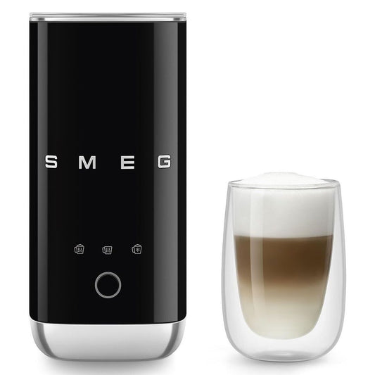 SMEG MFF02BLEU Montalatte Elettrico 3 Funzioni Frusta Removibile 500 W Nero
