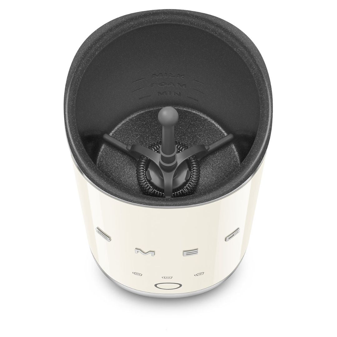 SMEG MFF02CREU Montalatte Elettrico Latte 3 Funzioni Frusta Removibile 3 500 W