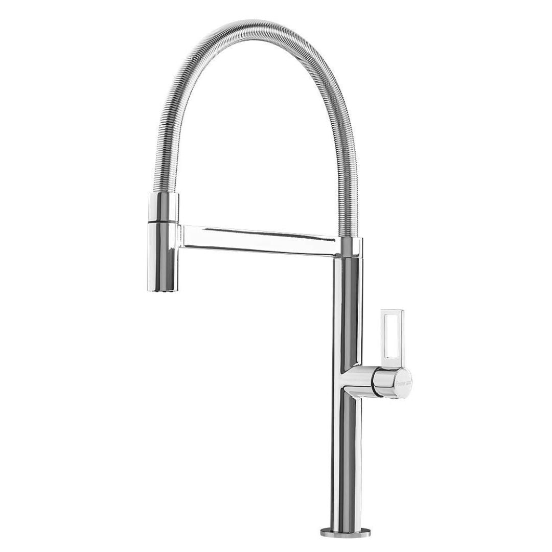 FOSTER PLAY 8487000 Miscelatore Monocomando Cucina Cromato con Canna Girevole Snodabile