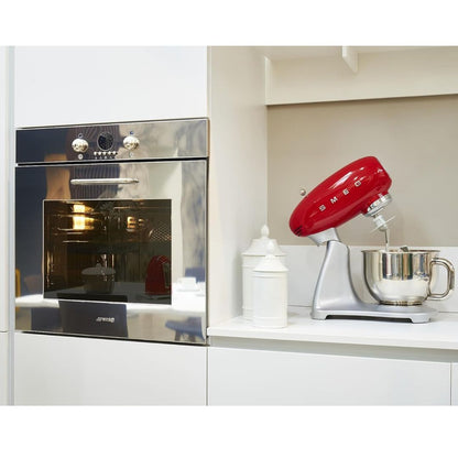 SMEG SMF02RDEU Impastatrice Planetaria 10 Velocità 4,8 L 800W Smooth Start