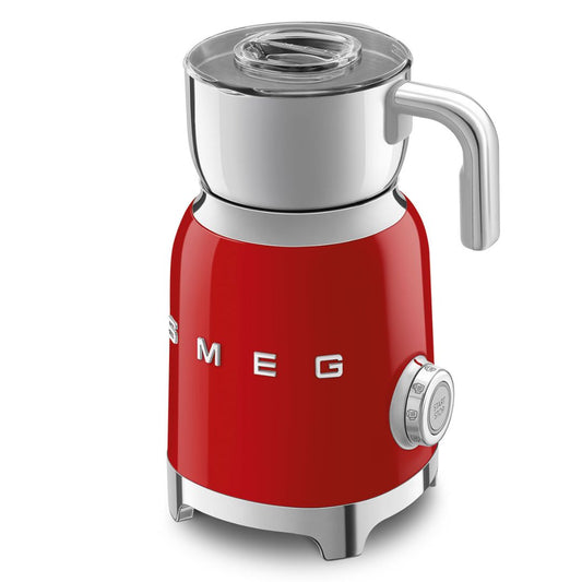 SMEG MFF11RDEU Montalatte Rosso 50's Style 6 Programmi Schiuma Calda e Fredda