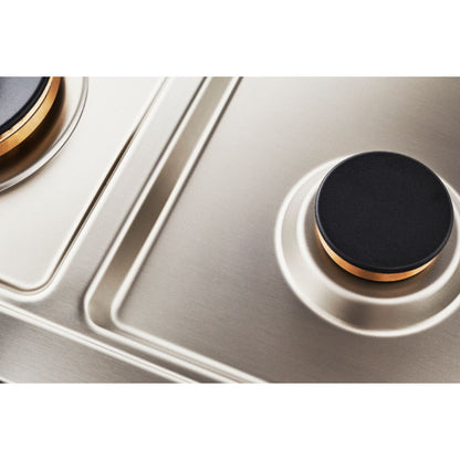 F.LLI BERTAZZONI MPL96L1EXC Cucina 6 Fuochi con Forno Elettrico Acciaio Inox cm. 90 × 60