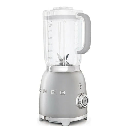SMEG BLF01SVEU Frullatore da Tavolo 50’s Style Silver 800W 1,5 Lt. 4 Velocità