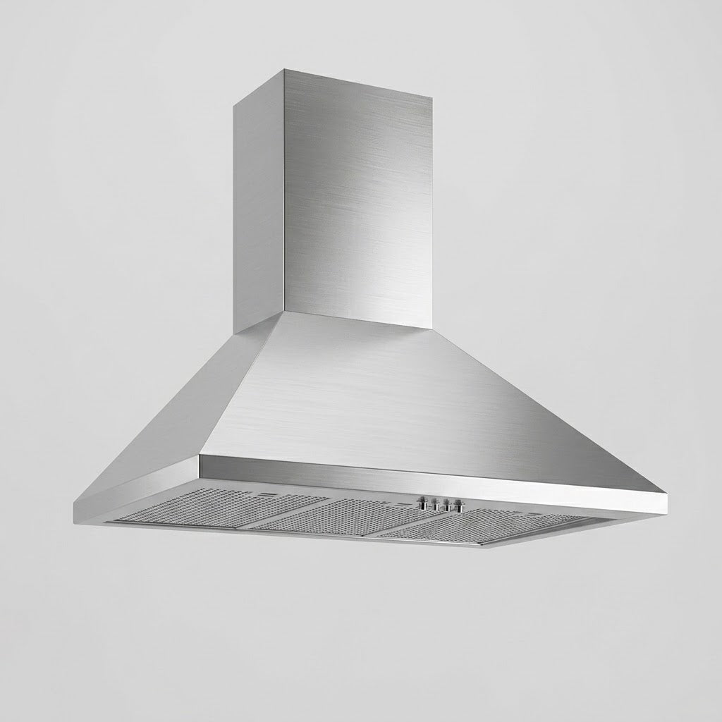 FOSTER 2448060 Cappa Aspirante da Parete 60 cm Inox 410 m³/h di Aspirazione
