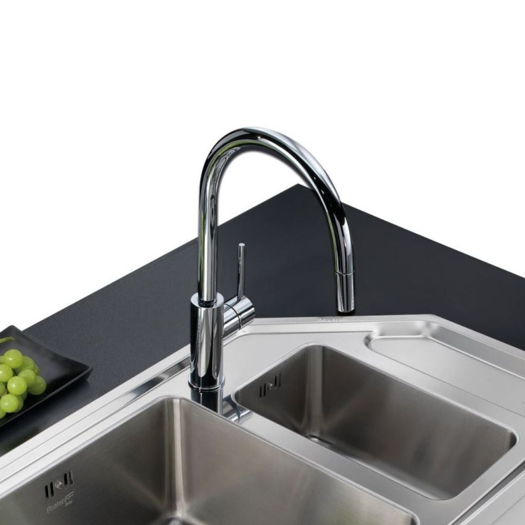 FOSTER CAMILLO 8467100 Miscelatore Satinato Monocomando Canna Girevole Estraibile