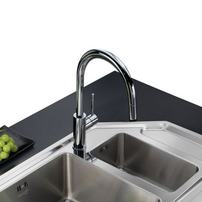 FOSTER CAMILLO 8467100 Miscelatore Satinato Monocomando Canna Girevole Estraibile