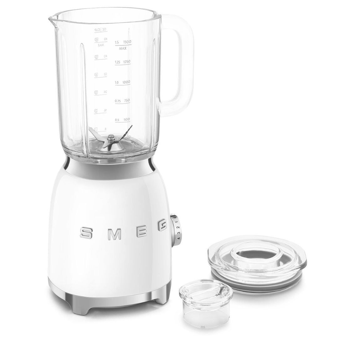 SMEG BLF03WHEU Frullatore da Tavolo 1,5 L Bianco 4 Velocità Tritaghiaccio 800W