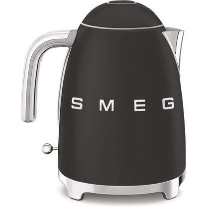 SMEG KLF03BLMEU Bollitore Elettrico Nero 1,7 L Style 50’s Manico Ergonomico