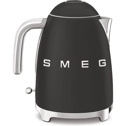SMEG KLF03BLMEU Bollitore Elettrico Nero 1,7 L Style 50’s Manico Ergonomico