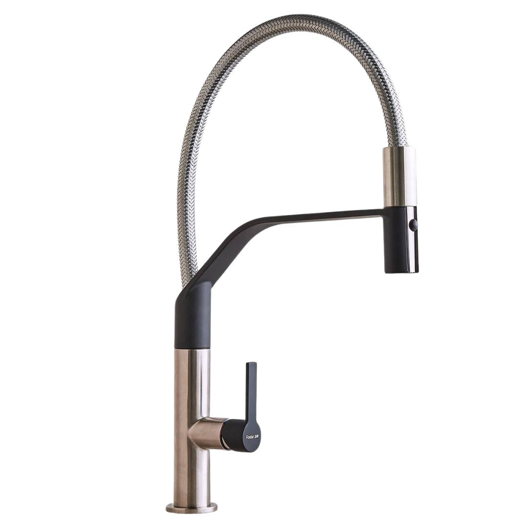 FOSTER MILANELLO 8425100 Miscelatore Monocomando Canna Girevole e Doccetta Estraibile