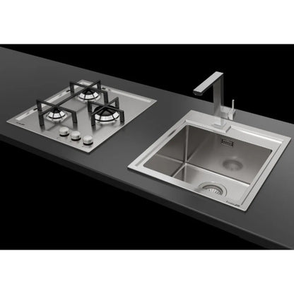 Foster Fortyfour 4151050 Lavello da Incasso Monovasca Sopratop Acciaio Inox cm. 44 x 50