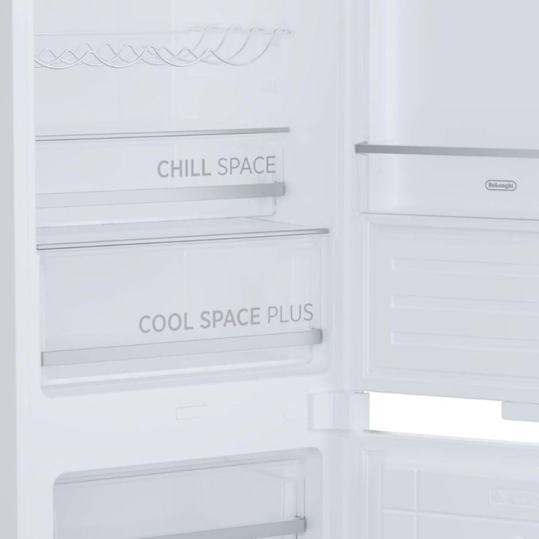DELONGHI F6CTNF244E Frigorifero Incasso 2 Porte No Frost 244 l Rumorosità 41 dB(A) 3 Ripiani Bianco Classe E  cm 54x176,90x55