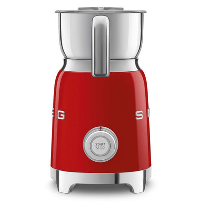 SMEG MFF11RDEU Montalatte Rosso 50's Style 6 Programmi Schiuma Calda e Fredda