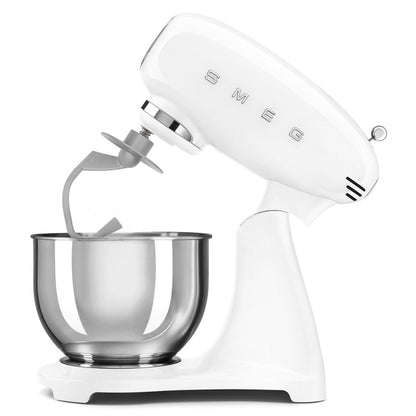 SMEG SMF03WHEU Impastatrice Planetaria 10 Velocità 800W Bianco 4,8 L 3 Fruste