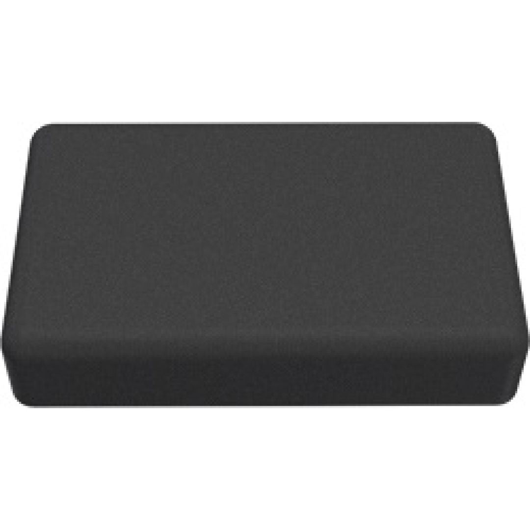 ELLECI FOX 200 LGF20040 Lavello da Incasso 1 Vasca Sopratop Granitek Nero mm. 584 x 504
